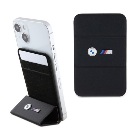 BMW Wallet Cardslot Stand MagSafe M Edition Collection - Portfel magnetyczny z funkcją standu (czarny) BMW Wallet Cardslot Stand MagSafe M Edition Collection - Portfel magnetyczny z funkcją standu (czarny)