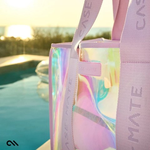 Case-Mate Large Travel Tote Bag - Wodoodporna torba na ramię z etui na telefon (Soap Bubble) Case-Mate Large Travel Tote Bag - Wodoodporna torba na ramię z etui na telefon (Soap Bubble)