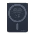 Guess Metal Script Logo MagSafe - Power Bank indukcyjny 5000 mAh 15W MagSafe (czarny)