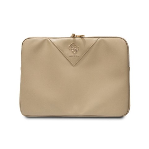 Guess Triangle 4G Sleeve - Etui na notebooka 13" / 14" (złoty) Guess Triangle 4G Sleeve - Etui na notebooka 13" / 14" (złoty)