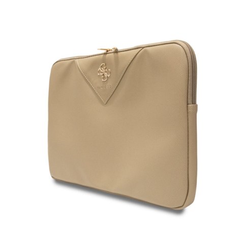 Guess Triangle 4G Sleeve - Etui na notebooka 13" / 14" (złoty) Guess Triangle 4G Sleeve - Etui na notebooka 13" / 14" (złoty)