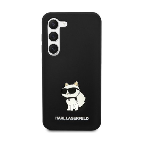 Karl Lagerfeld Silicone Choupette - Etui Samsung Galaxy S24+ (czarny) Karl Lagerfeld Silicone Choupette - Etui Samsung Galaxy S24+ (czarny)