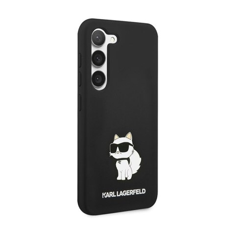 Karl Lagerfeld Silicone Choupette - Etui Samsung Galaxy S24+ (czarny) Karl Lagerfeld Silicone Choupette - Etui Samsung Galaxy S24+ (czarny)