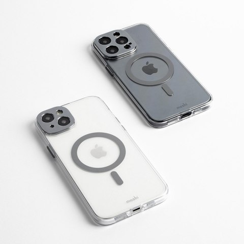 Moshi iGlaze MagSafe - Etui iPhone 15 (Meteorite Gray) Moshi iGlaze MagSafe - Etui iPhone 15 (Meteorite Gray)