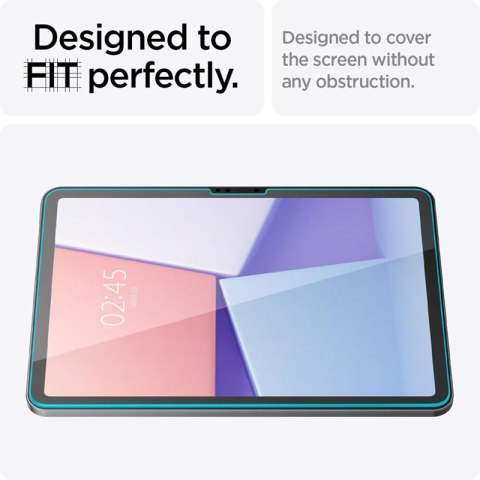 Spigen GLAS.TR EZ FIT - Szkło hartowane do iPad Air 11" (M2, 2024) (Przezroczysty) Spigen GLAS.TR EZ FIT - Szkło hartowane do iPad Air 11" (M2, 2024) (Przezroczysty)