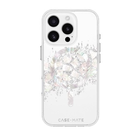Case-Mate Karat MagSafe - Etui iPhone 16 Pro zdobione masą perłową (A Touch of Pearl) Case-Mate Karat MagSafe - Etui iPhone 16 Pro zdobione masą perłową (A Touch of Pearl)