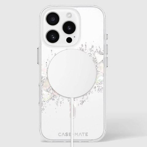 Case-Mate Karat MagSafe - Etui iPhone 16 Pro zdobione masą perłową (A Touch of Pearl) Case-Mate Karat MagSafe - Etui iPhone 16 Pro zdobione masą perłową (A Touch of Pearl)