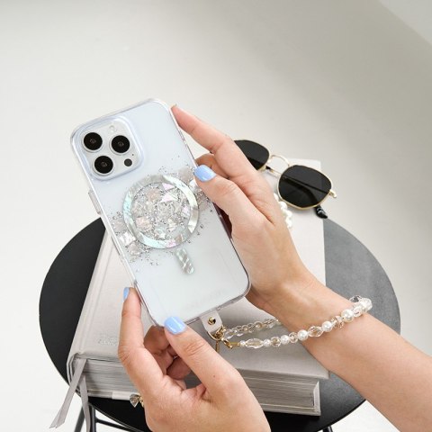 Case-Mate Karat MagSafe - Etui iPhone 16 Pro zdobione masą perłową (A Touch of Pearl) Case-Mate Karat MagSafe - Etui iPhone 16 Pro zdobione masą perłową (A Touch of Pearl)