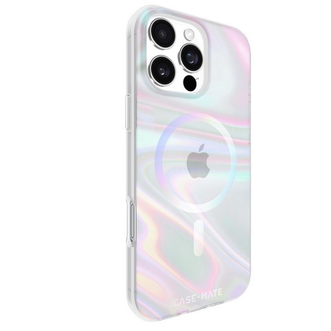 Case-Mate Soap Bubble MagSafe - Etui iPhone 16 Pro Max (Iridescent) Case-Mate Soap Bubble MagSafe - Etui iPhone 16 Pro Max (Iridescent)