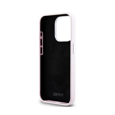DKNY Liquid Silicone Small Metal Logo MagSafe - Etui iPhone 14 Pro (różowy) DKNY Liquid Silicone Small Metal Logo MagSafe - Etui iPhone 14 Pro (różowy)