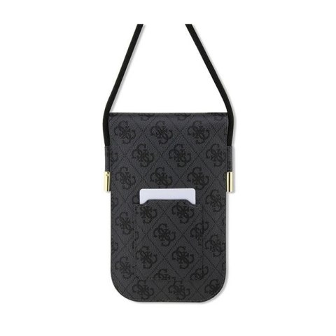 Guess 4G Metal Script Logo - Torebka crossbody na telefon (czarny) Guess 4G Metal Script Logo - Torebka crossbody na telefon (czarny)