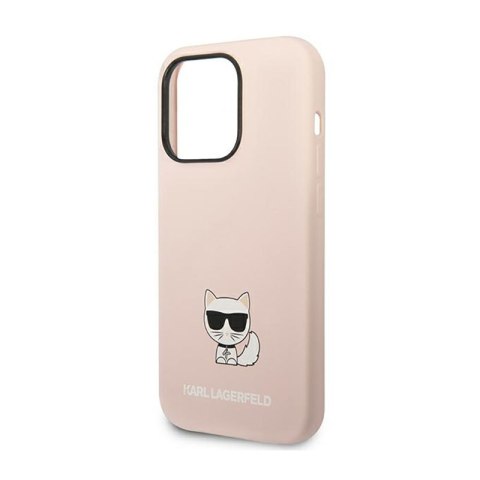 Karl Lagerfeld Choupette Body - Etui iPhone 14 Pro Max (jasnoróżowy) Karl Lagerfeld Choupette Body - Etui iPhone 14 Pro Max (jasnoróżowy)