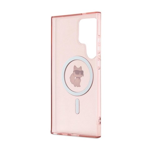 Karl Lagerfeld IML Choupette MagSafe - Etui Samsung Galaxy S24 Ultra (różowy) Karl Lagerfeld IML Choupette MagSafe - Etui Samsung Galaxy S24 Ultra (różowy)