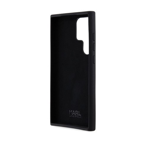 Karl Lagerfeld Silicone Karl & Choupette Metal Pin - Etui Samsung Galaxy S24 Ultra (czarny) Karl Lagerfeld Silicone Karl & Choupette Metal Pin - Etui Samsung Galaxy S24 Ultra (czarny)