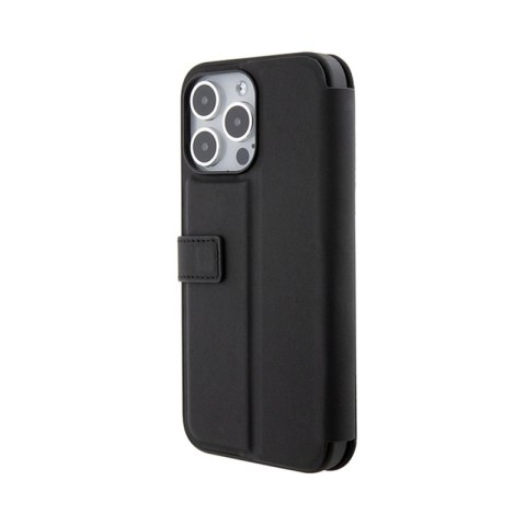 Mercedes Booktype Leather Wave Pattern - Etui iPhone 15 Pro (czarny) Mercedes Booktype Leather Wave Pattern - Etui iPhone 15 Pro (czarny)