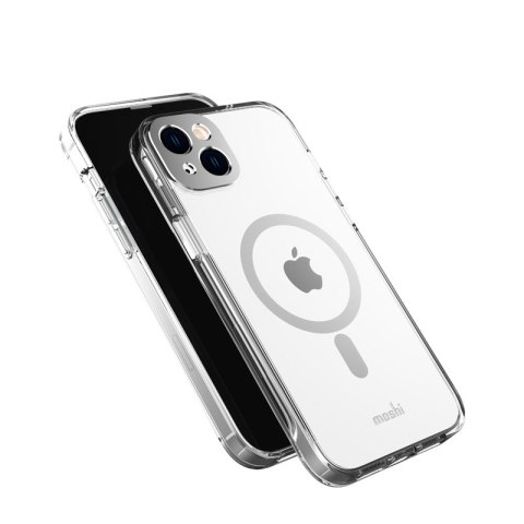 Moshi iGlaze MagSafe - Etui iPhone 14 Plus (Luna Silver) Moshi iGlaze MagSafe - Etui iPhone 14 Plus (Luna Silver)