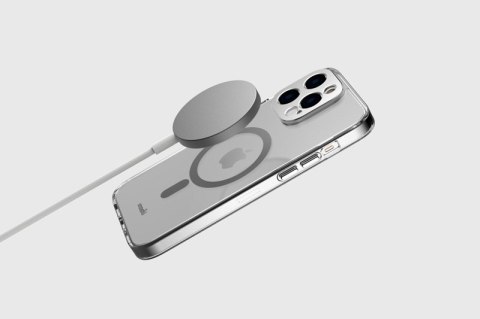 Moshi iGlaze MagSafe - Etui iPhone 14 Plus (Luna Silver) Moshi iGlaze MagSafe - Etui iPhone 14 Plus (Luna Silver)