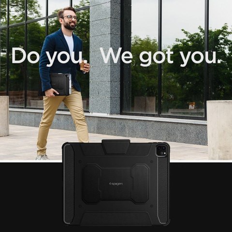 Spigen Rugged Armor Pro - Etui do iPad Pro 11" (2022-2020) (Czarny) Spigen Rugged Armor Pro - Etui do iPad Pro 11" (2022-2020) (Czarny)
