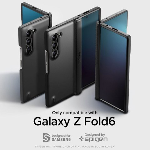 Spigen Slim Armor Pro - Etui do Samsung Galaxy Z Fold 6 (Czarny) Spigen Slim Armor Pro - Etui do Samsung Galaxy Z Fold 6 (Czarny)