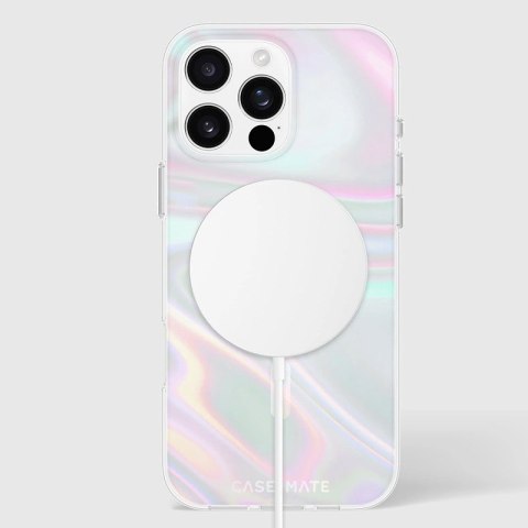 Case-Mate Soap Bubble MagSafe - Etui iPhone 16 Pro Max (Iridescent) Case-Mate Soap Bubble MagSafe - Etui iPhone 16 Pro Max (Iridescent)
