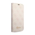Guess 4G Metal Camera Outline Booktype Case - Etui iPhone 14 Pro (różowy)