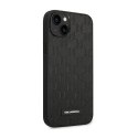 Karl Lagerfeld Saffiano Mono Metal Logo - Etui iPhone 14 Plus (czarny)