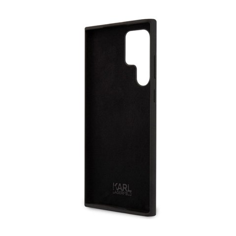 Karl Lagerfeld Silicone Choupette - Etui Samsung Galaxy S24 Ultra (czarny) Karl Lagerfeld Silicone Choupette - Etui Samsung Galaxy S24 Ultra (czarny)