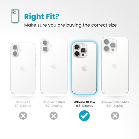 Speck Presidio Perfect-Clear Grip ClickLock & MagSafe - Etui iPhone 16 Pro (Clear / Chrome Finish / Serene Silver) Speck Presidio Perfect-Clear Grip ClickLock & MagSafe - Etui iPhone 16 Pro (Clear / Chrome Finish / Serene Silver)
