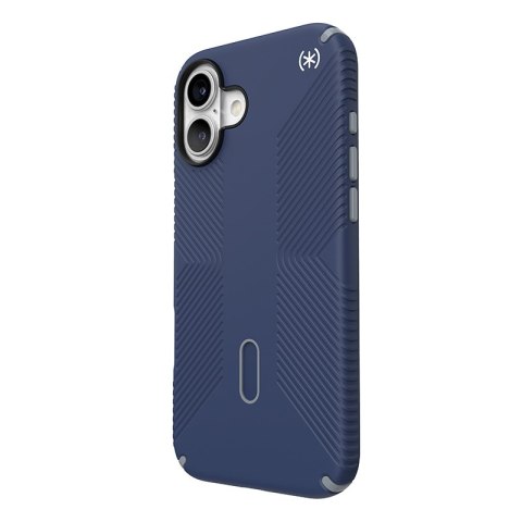 Speck Presidio2 Grip ClickLock & MagSafe - Etui iPhone 16 Plus (Coastal Blue / Dust Grey / White) Speck Presidio2 Grip ClickLock & MagSafe - Etui iPhone 16 Plus (Coastal Blue / Dust Grey / White)