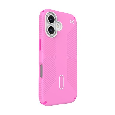 Speck Presidio2 Grip ClickLock & MagSafe - Etui iPhone 16 (True Pink / Shocking Pink / White) Speck Presidio2 Grip ClickLock & MagSafe - Etui iPhone 16 (True Pink / Shocking Pink / White)