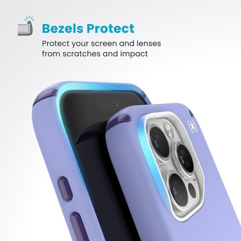 Speck Presidio2 Pro ClickLock & MagSafe - Etui iPhone 16 Pro (Future Lavender / Cassis Purple / White) Speck Presidio2 Pro ClickLock & MagSafe - Etui iPhone 16 Pro (Future Lavender / Cassis Purple / White)