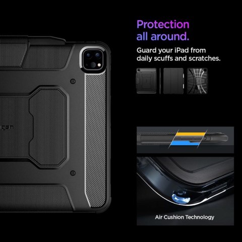 Spigen Rugged Armor Pro - Etui do iPad Pro 13" (M4, 2024) (Black) Spigen Rugged Armor Pro - Etui do iPad Pro 13" (M4, 2024) (Black)