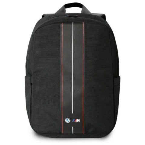 BMW Nylon Red Stripe - Plecak na notebooka 16" (czarny) BMW Nylon Red Stripe - Plecak na notebooka 16" (czarny)