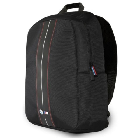 BMW Nylon Red Stripe - Plecak na notebooka 16" (czarny) BMW Nylon Red Stripe - Plecak na notebooka 16" (czarny)