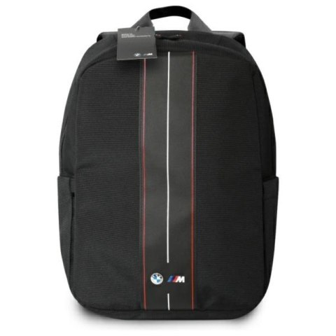 BMW Nylon Red Stripe - Plecak na notebooka 16" (czarny) BMW Nylon Red Stripe - Plecak na notebooka 16" (czarny)