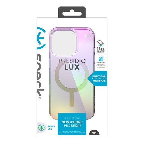 Speck Presidio2 Lux MagSafe - Etui iPhone 16 Pro (Amazing Purple / Clear) Speck Presidio2 Lux MagSafe - Etui iPhone 16 Pro (Amazing Purple / Clear)