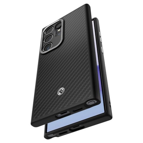 Spigen Enzo Aramid - Etui Samsung Galaxy S24 Ultra (Czarny) Spigen Enzo Aramid - Etui Samsung Galaxy S24 Ultra (Czarny)
