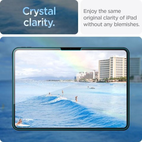 Spigen GLAS.TR EZ FIT - Szkło hartowane do iPad Pro 11" (M4, 2024) (Przezroczysty) Spigen GLAS.TR EZ FIT - Szkło hartowane do iPad Pro 11" (M4, 2024) (Przezroczysty)