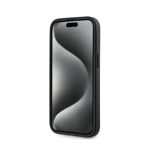 Karl Lagerfeld Diagonal Quilted Script - Etui iPhone 13 (czarny) Karl Lagerfeld Diagonal Quilted Script - Etui iPhone 13 (czarny)