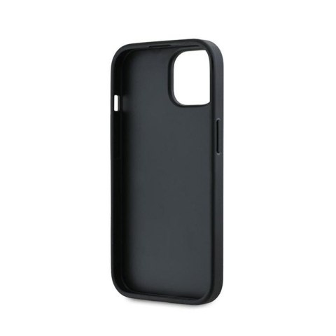 Karl Lagerfeld Diagonal Quilted Script - Etui iPhone 13 (czarny) Karl Lagerfeld Diagonal Quilted Script - Etui iPhone 13 (czarny)