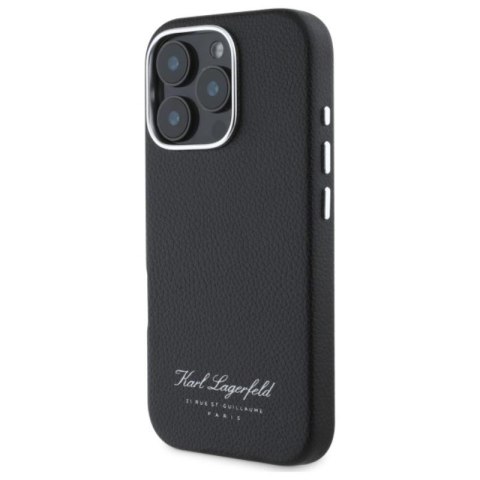 Karl Lagerfeld Hotel RSG - Etui iPhone 16 Pro Max (czarny) Karl Lagerfeld Hotel RSG - Etui iPhone 16 Pro Max (czarny)