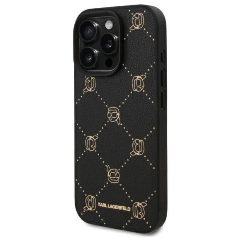 Karl Lagerfeld MagSafe Karl Head - Etui iPhone 16 Pro (czarny) Karl Lagerfeld MagSafe Karl Head - Etui iPhone 16 Pro (czarny)
