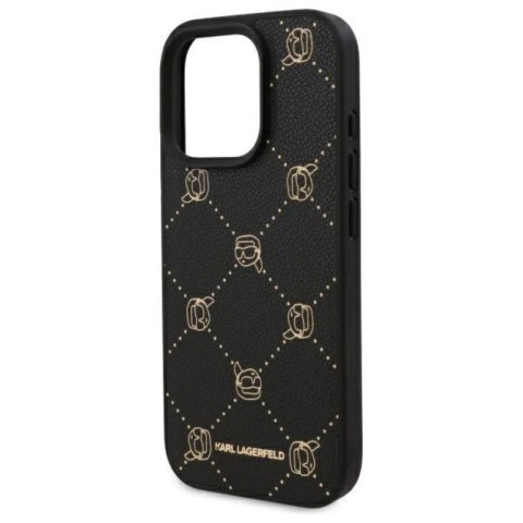 Karl Lagerfeld MagSafe Karl Head - Etui iPhone 16 Pro (czarny) Karl Lagerfeld MagSafe Karl Head - Etui iPhone 16 Pro (czarny)