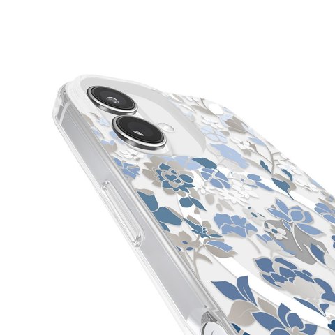 Kate Spade New York Protective Gems MagSafe - Etui iPhone 16 (Flowerbed Blue) Kate Spade New York Protective Gems MagSafe - Etui iPhone 16 (Flowerbed Blue)
