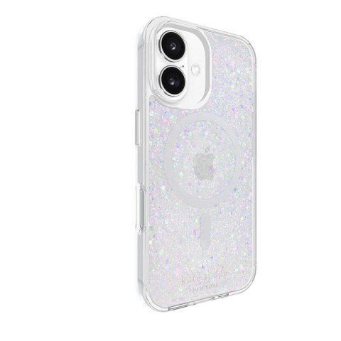 Kate Spade New York Protective MagSafe - Etui iPhone 16 (Chunky Glitter) Kate Spade New York Protective MagSafe - Etui iPhone 16 (Chunky Glitter)