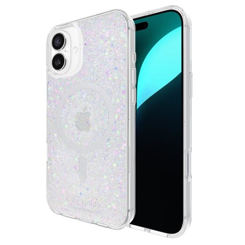 Kate Spade New York Protective MagSafe - Etui iPhone 16 Plus (Chunky Glitter) Kate Spade New York Protective MagSafe - Etui iPhone 16 Plus (Chunky Glitter)