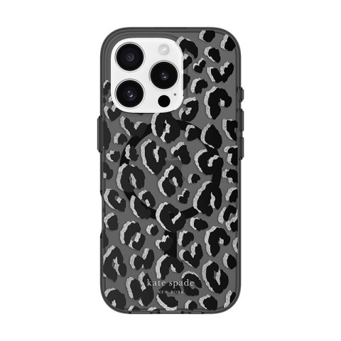 Kate Spade New York Protective MagSafe - Etui iPhone 16 Pro (City Leopard) Kate Spade New York Protective MagSafe - Etui iPhone 16 Pro (City Leopard)