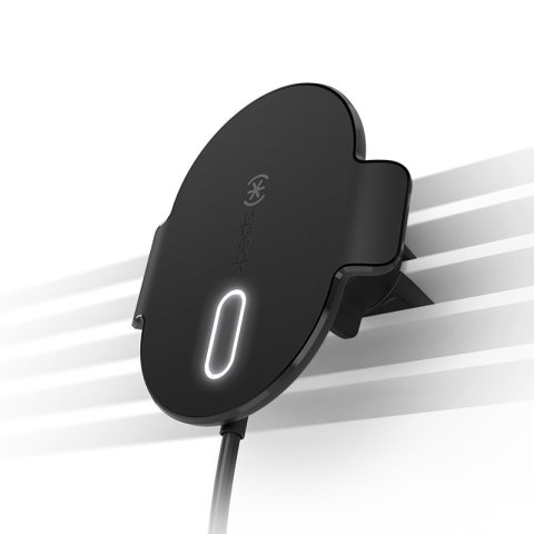 Speck Charging Vent Mount + ClickLock - Uchwyt samochodowy z ładowaniem bezprzewodowym MagSafe (czarny) Speck Charging Vent Mount + ClickLock - Uchwyt samochodowy z ładowaniem bezprzewodowym MagSafe (czarny)