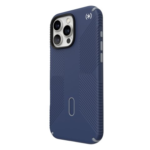 Speck Presidio2 Grip ClickLock & MagSafe - Etui iPhone 16 Pro Max (Coastal Blue / Dust Grey / White) Speck Presidio2 Grip ClickLock & MagSafe - Etui iPhone 16 Pro Max (Coastal Blue / Dust Grey / White)