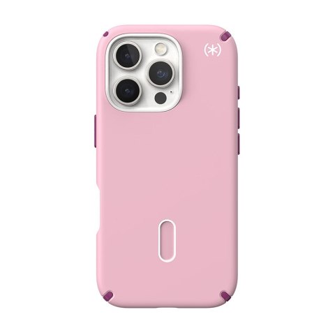 Speck Presidio2 Pro ClickLock & MagSafe - Etui iPhone 16 Pro (Wednesday Pink / Boysenberry Purple / White) Speck Presidio2 Pro ClickLock & MagSafe - Etui iPhone 16 Pro (Wednesday Pink / Boysenberry Purple / White)